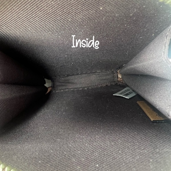 COACH ROUND COIN CASE RAINBOW RIVETS 
DARK SADDLE PRIDE ANTIQUE NICKEL F31574 - Picture 7 of 11